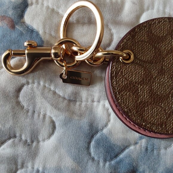 ***LOW START *** NIP Coach Mirror Purse Charm/Key Fob - Picture 7 of 11